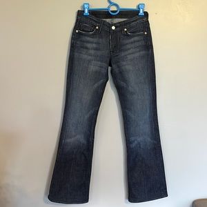 7 For All Mankind Boot Cut Jeans, FLYNT, Size 27